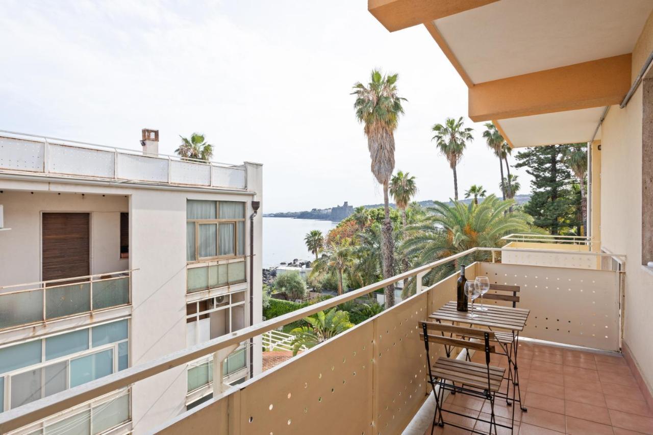 Aci Castello Seaview Apartment With Parking ภายนอก รูปภาพ